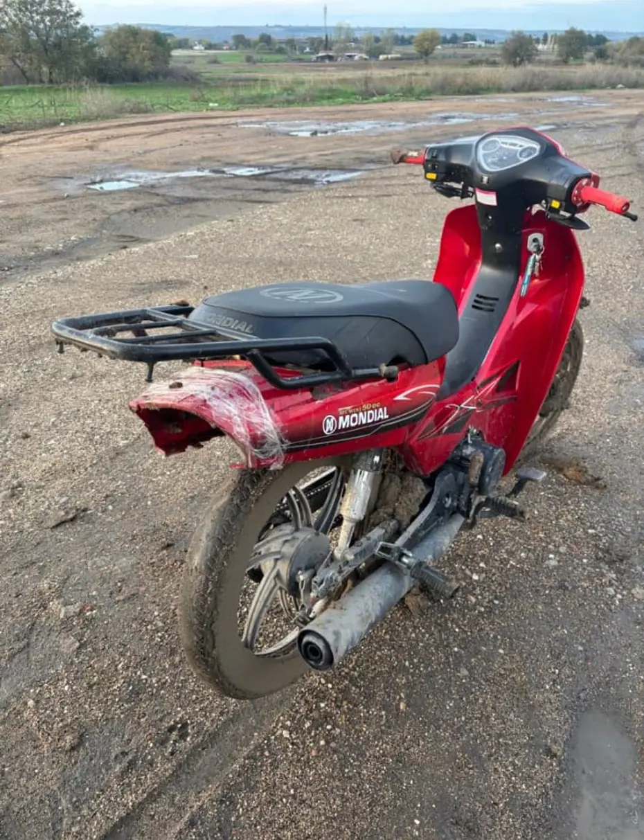 14 yaşındaki motosiklet sürücüsüne 48 bin lira ceza
