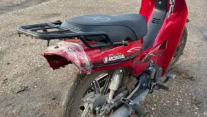 14 yaşındaki motosiklet sürücüsüne 48 bin lira ceza