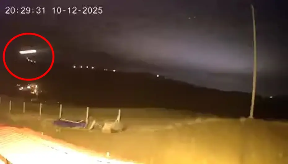 Gökyüzünde heyecan yaratan görüntü