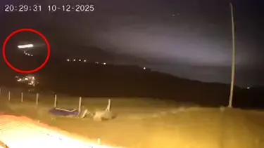 Gökyüzünde heyecan yaratan görüntü