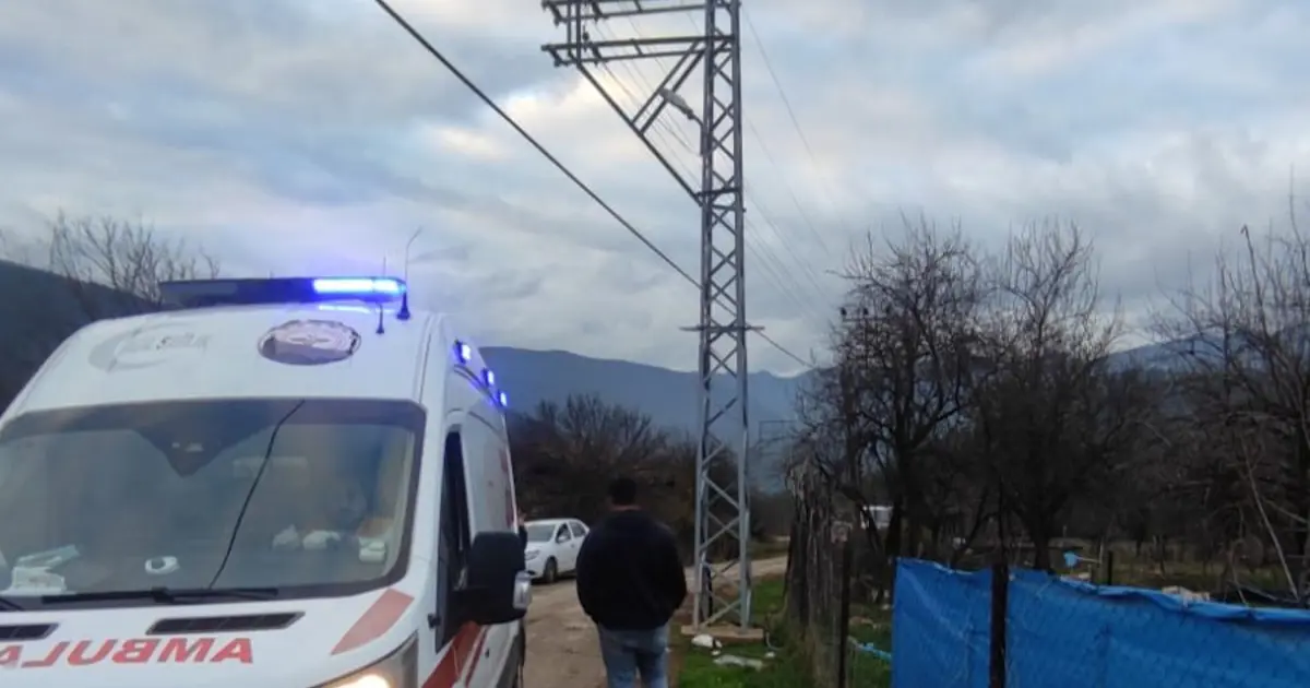 Akıma kapılan işçi hayatını kaybetti