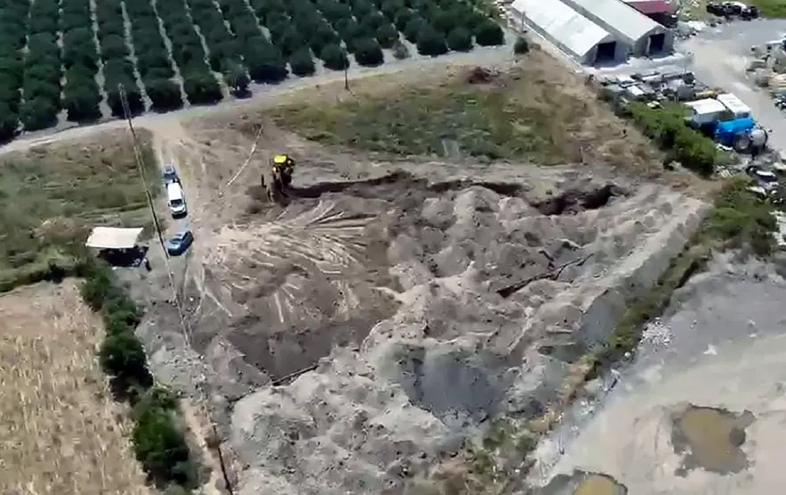 CESET PORTAKAL BAHÇESİNDE BULUNDU 4