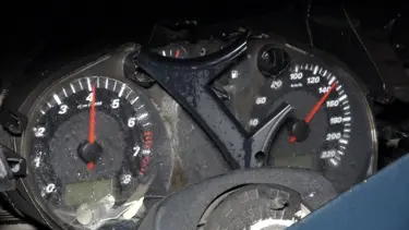 Erzurum'da feci kaza: Hız kadranı 140'ta takılı kaldı