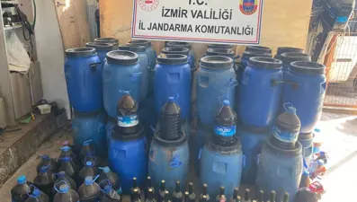 Evde sahte şarap üretip satıyorlardı: 2 gözaltı