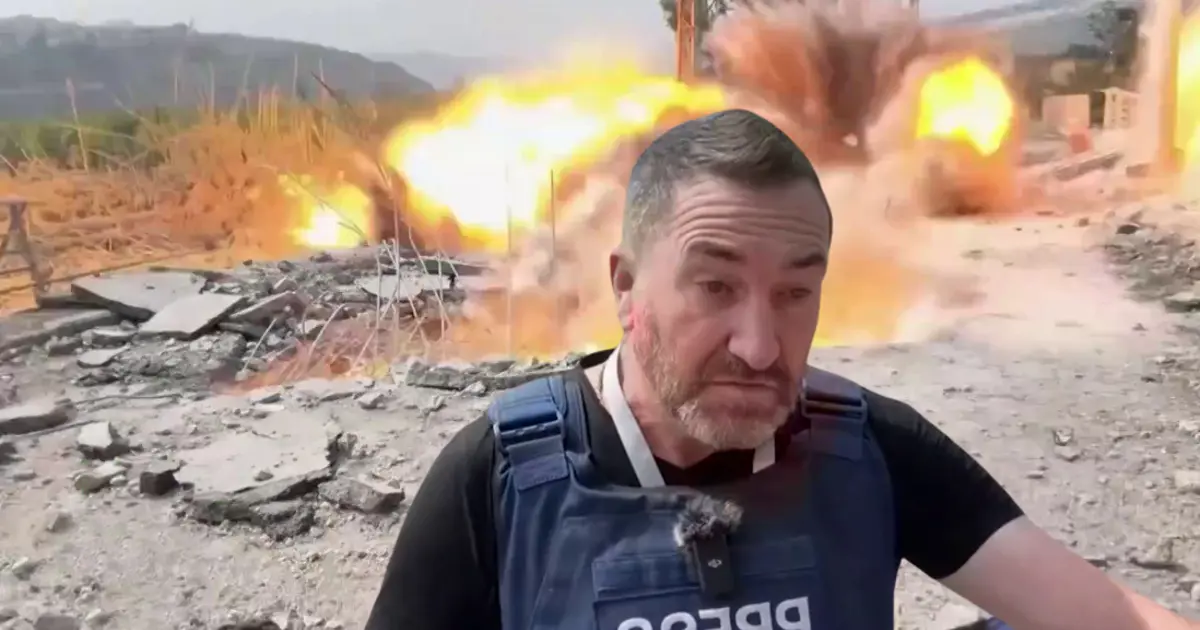 İsrail'in Lübnan saldırılarında muhabir ölümden döndü