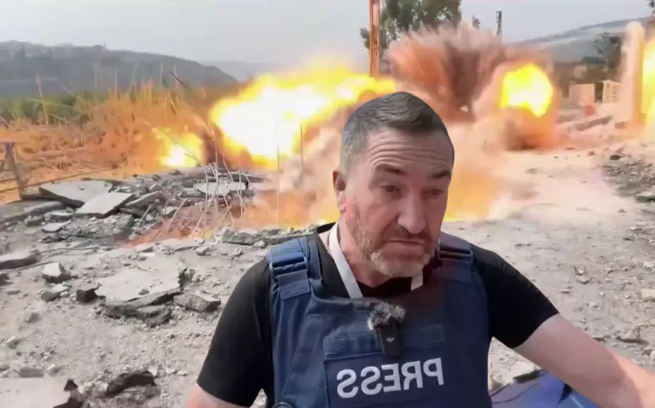 İsrail'in Lübnan saldırılarında muhabir ölümden döndü