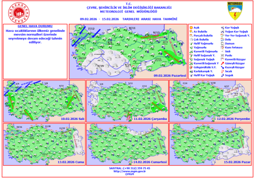 Kar ve sağanak yağış geliyor. Meteoroloji'den 13 ile sarı kodlu uyarı 1