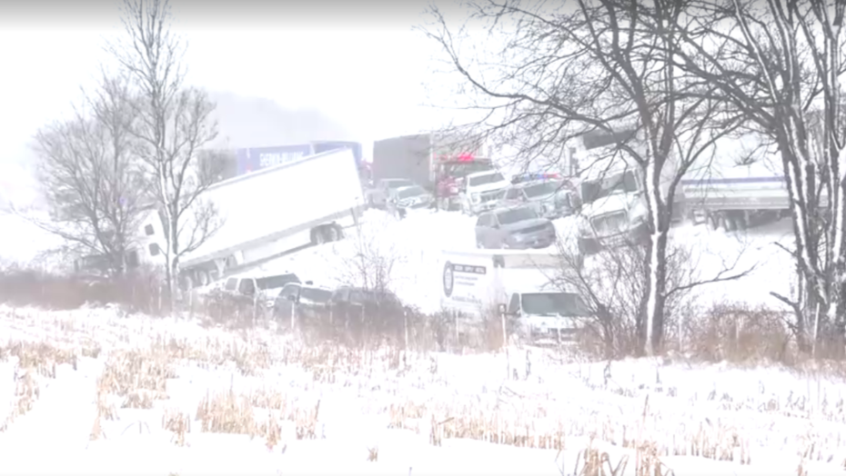 ABD'de 100 araçlık zincirleme kaza