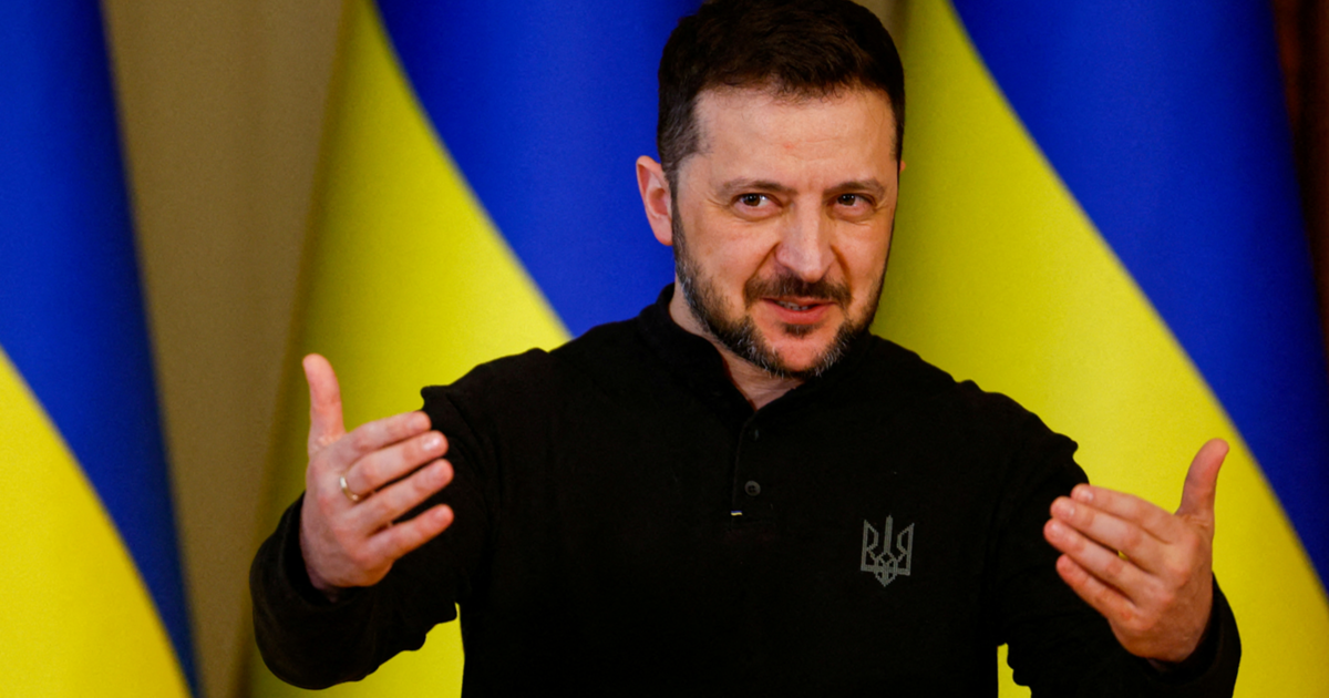 Zelenski: Cesareti varsa Putin Kiev'e gelsin