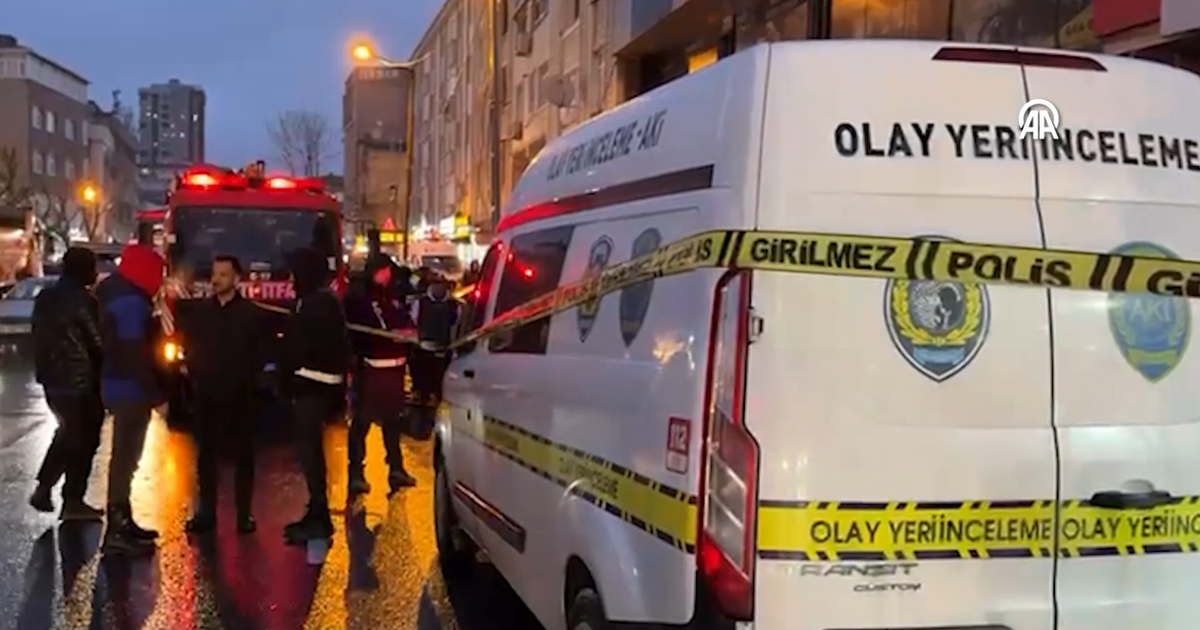 Esenler'de yanan iş yerinde 2 kişiye ait ceset bulundu