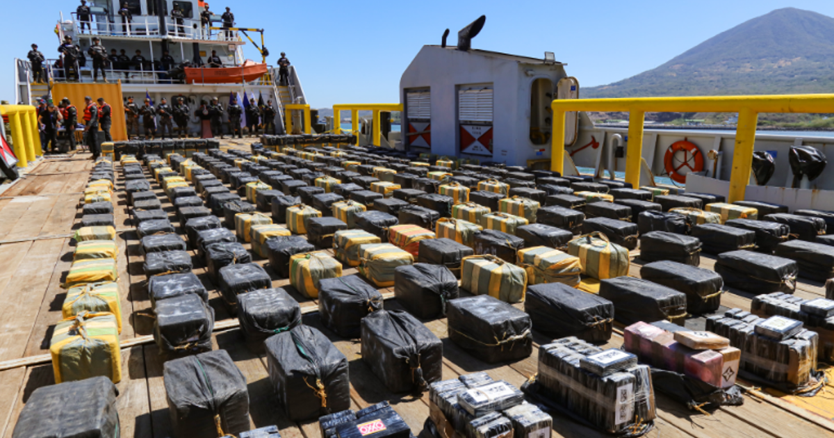 El Salvador'da dev operasyon. 6.6 ton kokain yakalandı