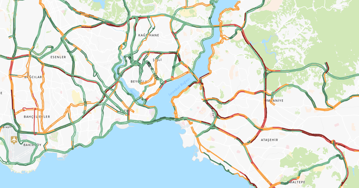 İstanbul yeni haftaya da trafikle başladı