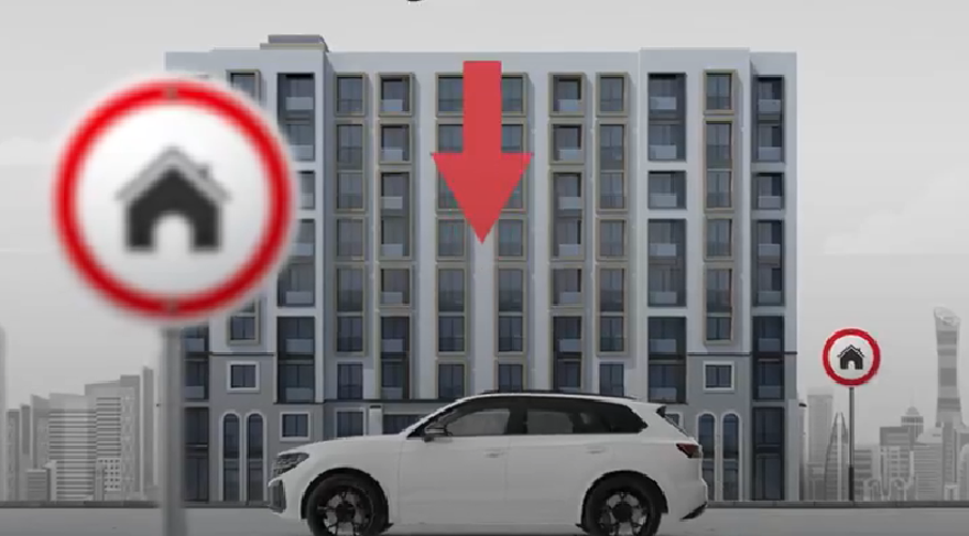 Katar'dan İran saldırıları için sürücülere uyarı videosu. "Patlama anında yapılması gerekenler" 1