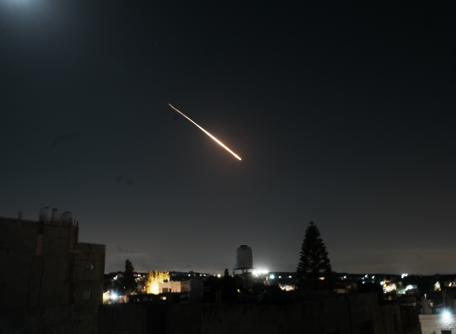 NTV ekibi Tel Aviv'e saldırıyı görüntüledi