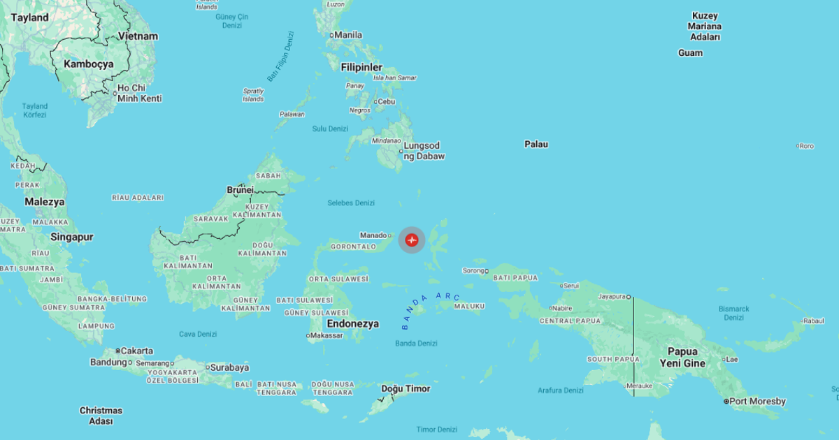 Endonezya'da 7.8 büyüklüğünde deprem