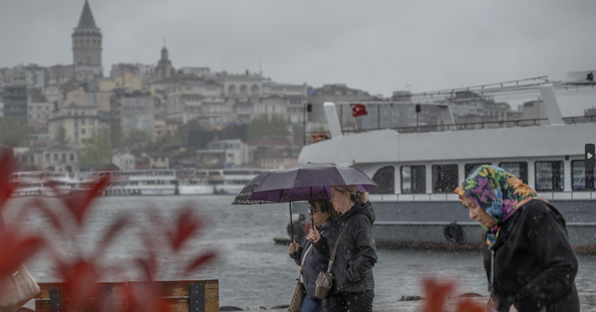 Hava soğuyor, kuvvetli sağanak geliyor. 5 gün sürecek
