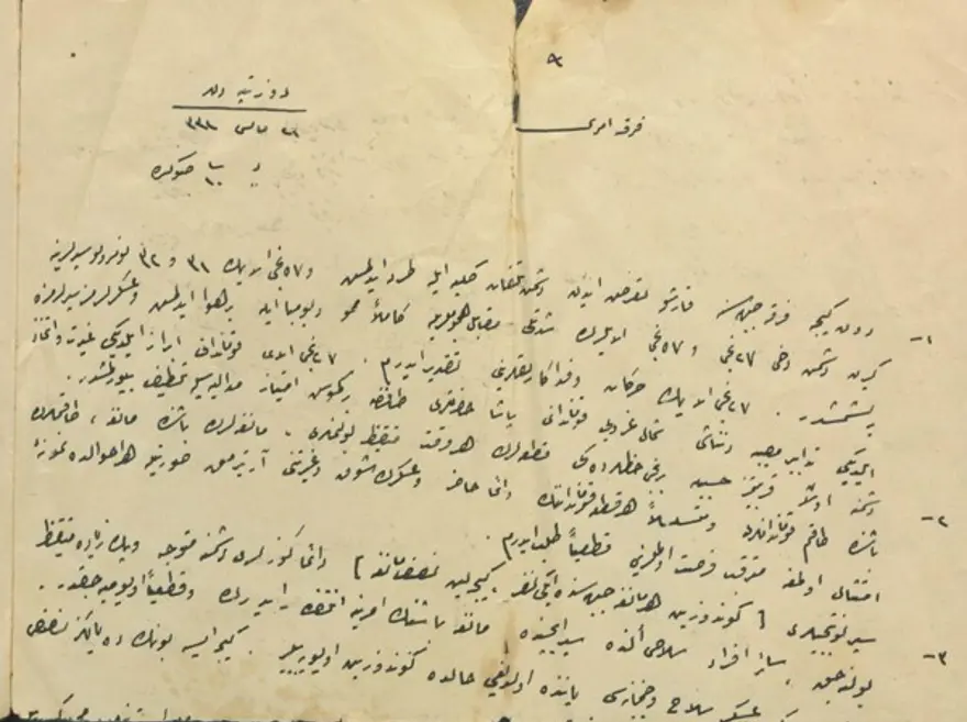 Atatürk'ün 111 yıl önce yazdığı emir ortaya çıktı ''Siperde asla uyunmayacak'' 