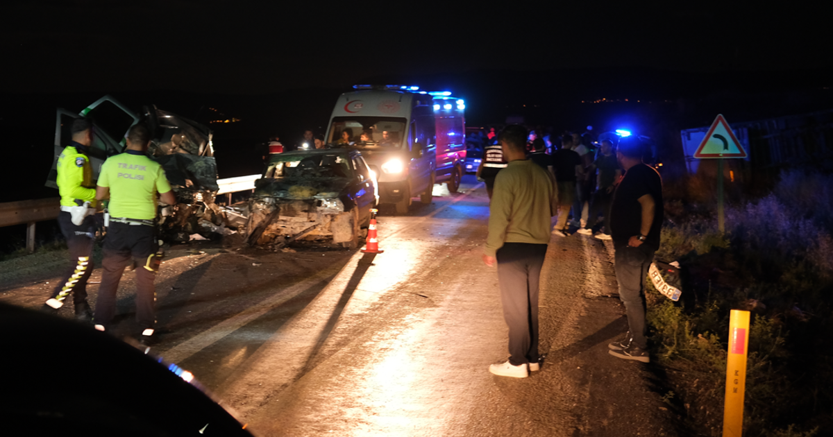 Mersin'de zincirleme kaza. 1 ölü, 5 yaralı