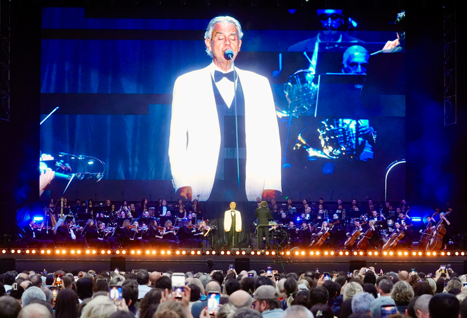 İstanbul'da Andrea Bocelli rüzgarı