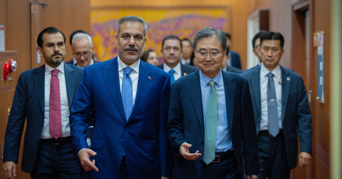 Bakan Fidan Asya-Pasifik turunda. Güney Koreli mevkidaşı ile görüştü