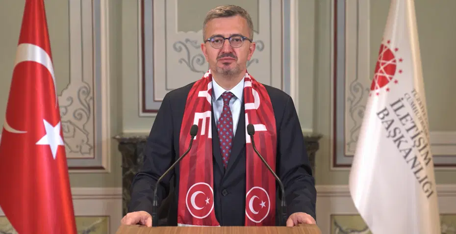 İletişim Başkanı Duran'dan A Milli Takım'a mesaj. 