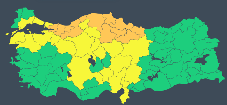 35 KENTE SARI VE TURUNCU UYARI 3