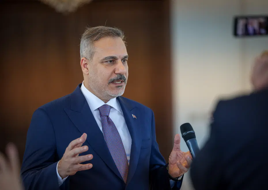 Dışişleri Bakanı Fidan Libya'da. 