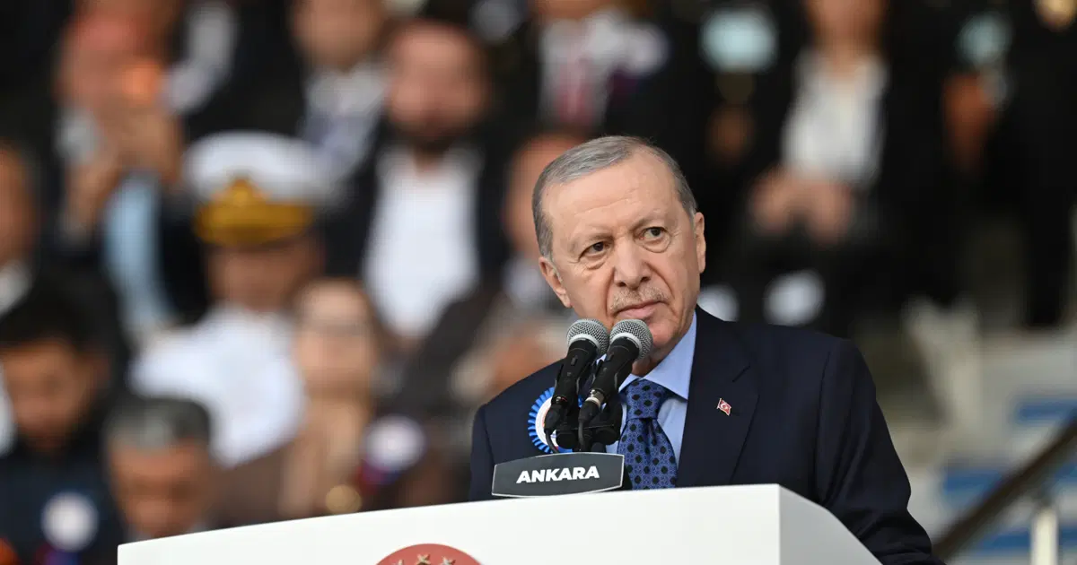 AK Parti 25. yaşını kutluyor. Cumhurbaşkanı Erdoğan alana geldi