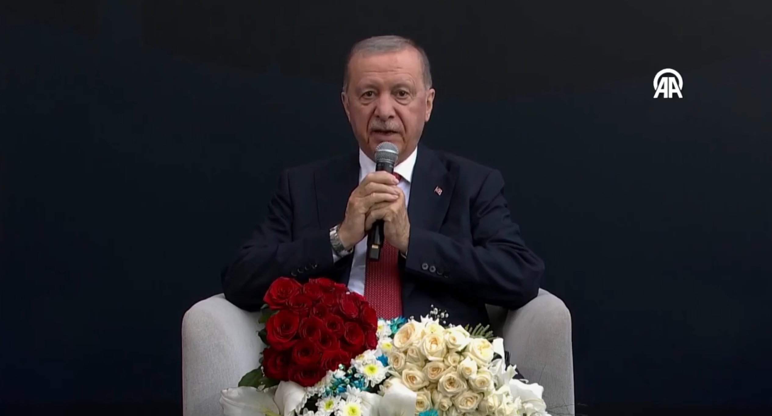 Cumhurbaşkanı Erdoğan, Samsun'da gençlerle buluştu