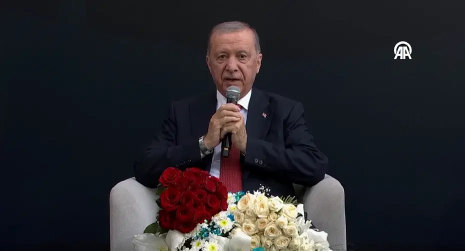 Cumhurbaşkanı Erdoğan, Samsun'da gençlerle buluştu