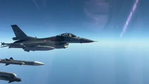 Milli Savunma Bakanlığı duyurdu, Türk savaş uçakları Akdeniz semalarında