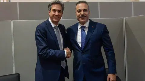 Bakan Fidan, İngiliz mevkidaşı ile görüştü