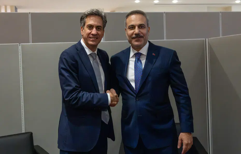 Bakan Fidan, İngiliz mevkidaşı ile görüştü