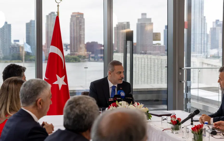 Bakan Fidan: Filistin başlıca gündem maddemiz