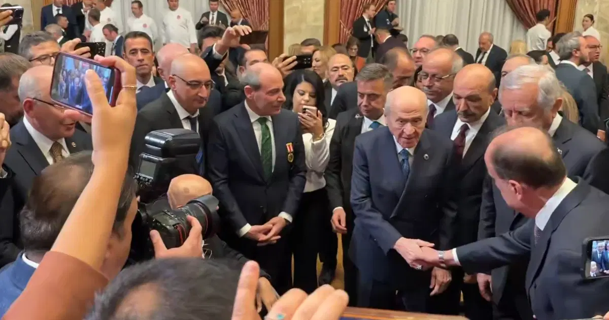 TBMM'de yeni yasama yılı resepsiyonu