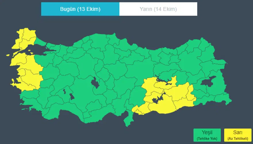 BUGÜN HAVA NASIL OLACAK? 2