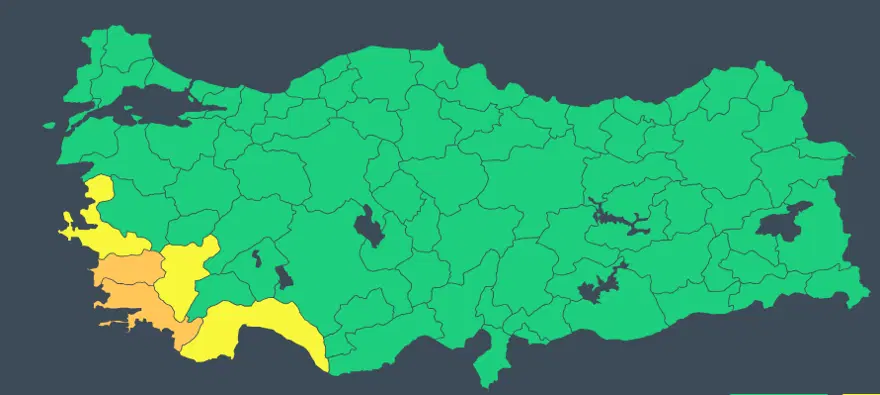Yeni sel uyarısı. Salı gününe dikkat 3