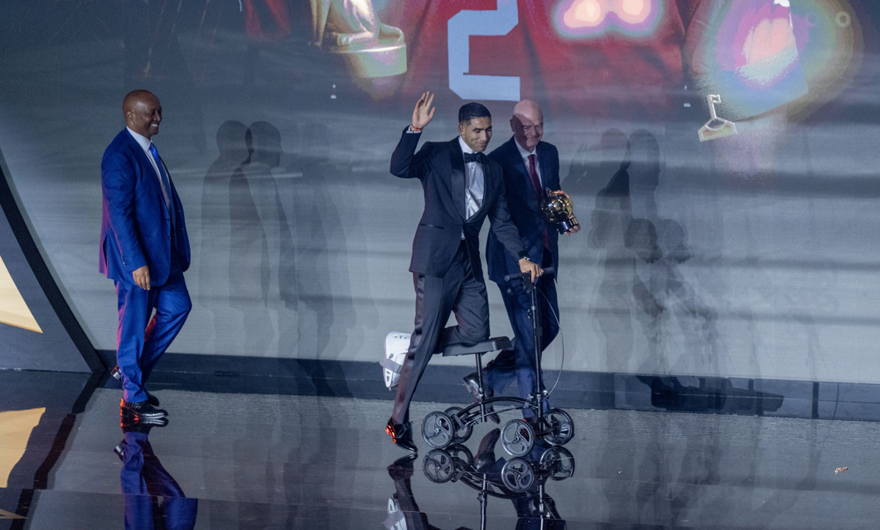 Achraf Hakimi'den scooterlı zafer: Afrika'da yılın futbolcusu seçildi 