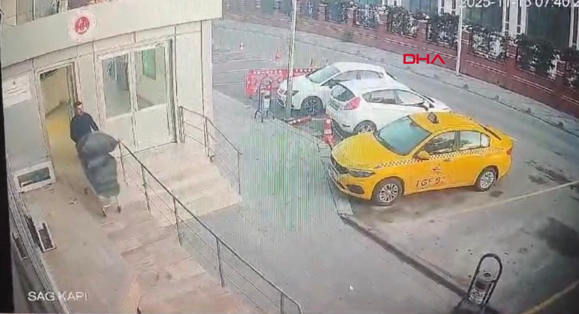 Büyükçekmece Adliyesi'ndeki hırsızlık görüntüleri ortaya çıktı. Son mesajı: "Evi ve eşyaları sattım, beni aramayın."