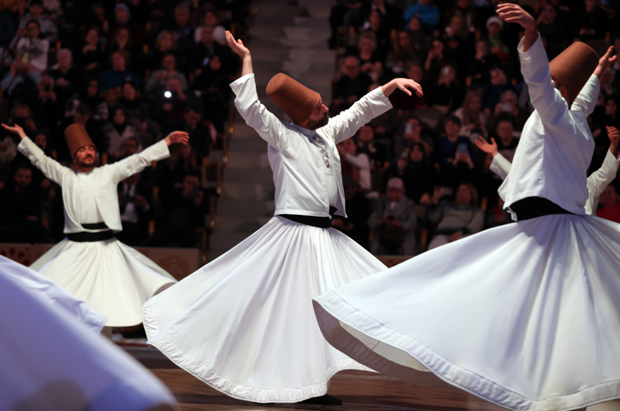 ŞEB-İ ARUS TÖRENİNDE, SEMA GÖSTERİSİ 3