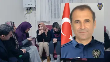 Cumhurbaşkanı Erdoğan şehit polisin ailesiyle görüştü