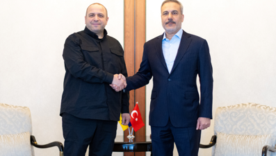 Ukrayna'da barış arayışı. Ukrayna Güvenlik Konseyi Sekreteri Bakan Fidan ve MİT Başkanı Kalın'la görüştü