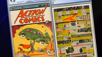 Superman'i dünyaya tanıtan çizgi romanın nadir kopyası, 15 milyon dolara satıldı