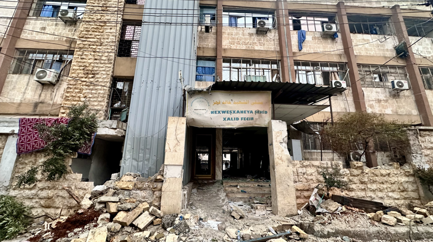 Halep'te hayat normale dönüyor. YPG/SDG’nin karargaha dönüştürdüğü hastane görüntülendi 1