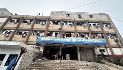 Halep'te hayat normale dönüyor. YPG/SDG’nin karargaha dönüştürdüğü hastane görüntülendi