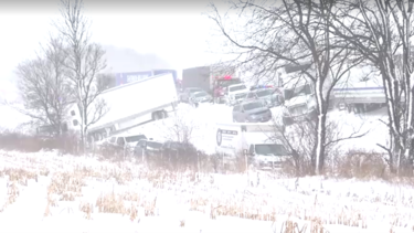 ABD'de 100 araçlık zincirleme kaza