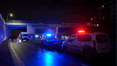 Motosiklet temizlik aracına çarptı. 2 kişi öldü