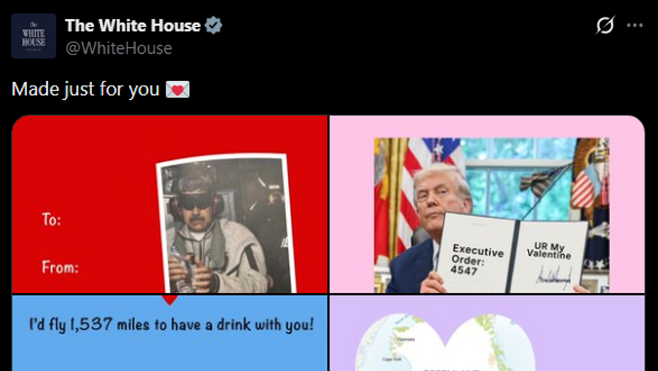 Beyaz Saray'dan tepki çeken Sevgililer Günü paylaşımı