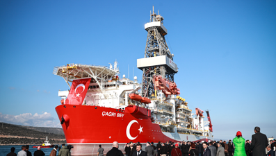 Çağrı Bey sondaj gemisi Somali'ye yola çıktı. Cumhurbaşkanı Erdoğan: "Güzel haberler bekliyoruz"