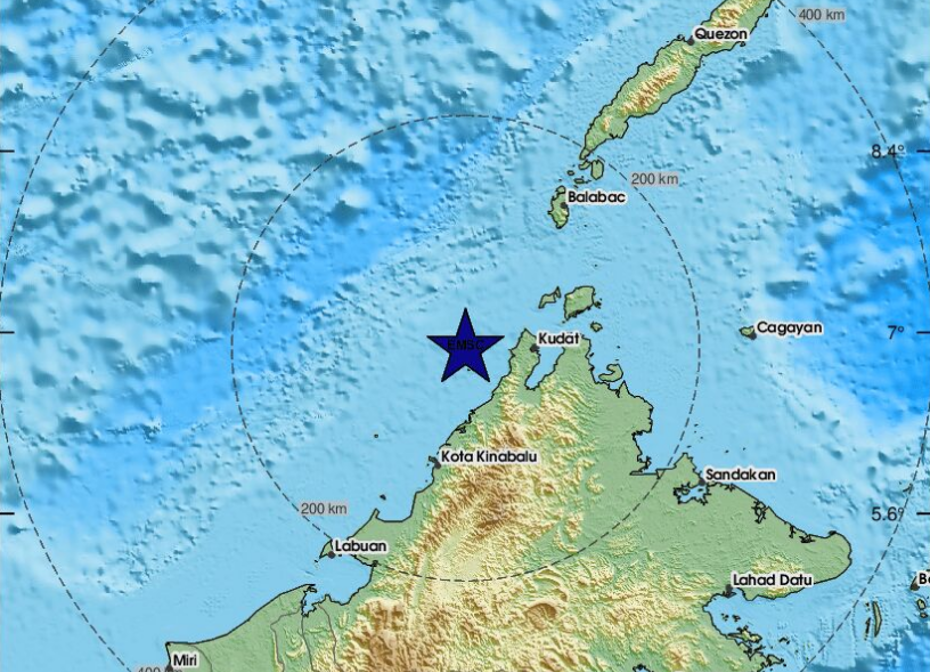 Malezya'da 7.1 büyüklüğünde deprem